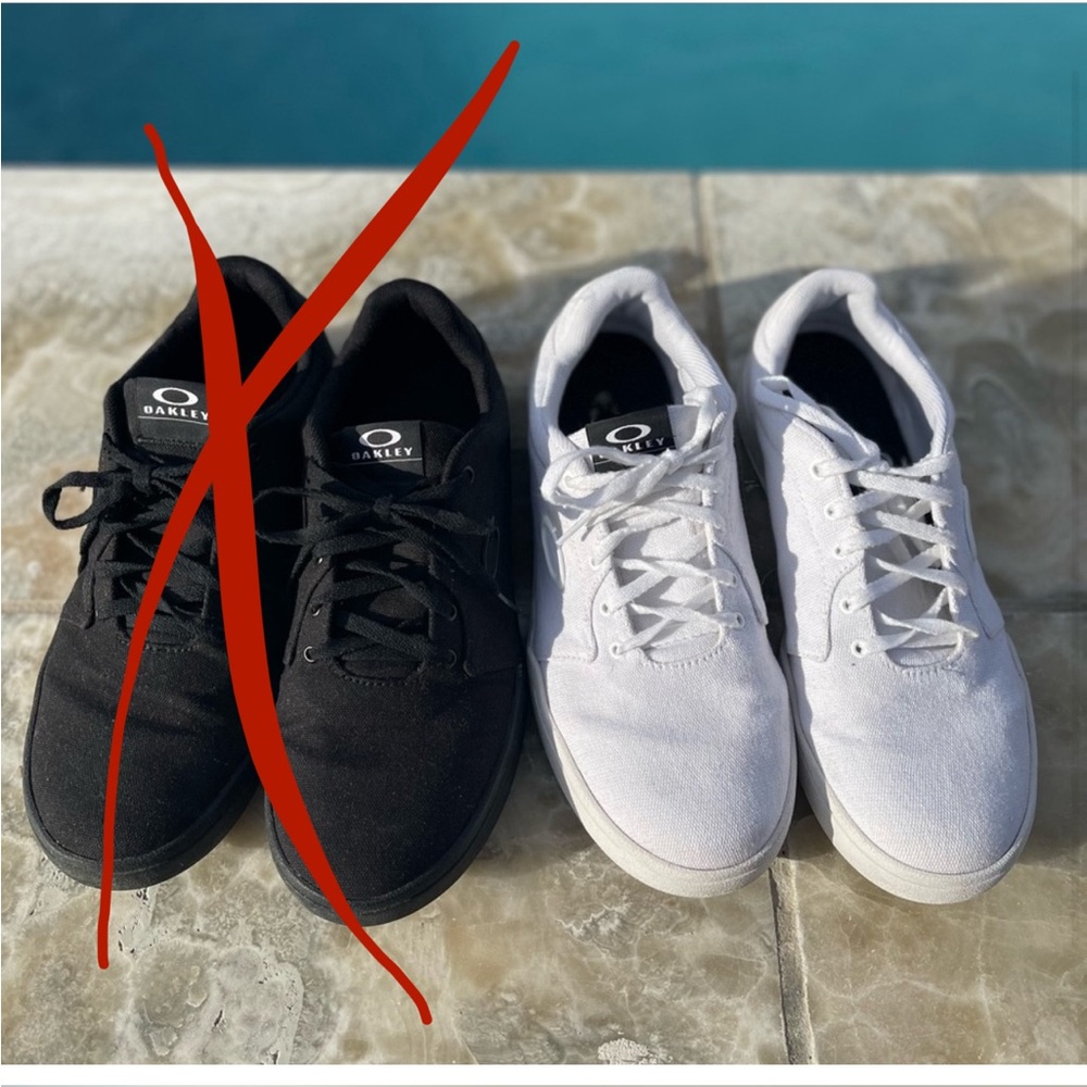New condition Oakley shoes Men’s 10.5 20 bucks each